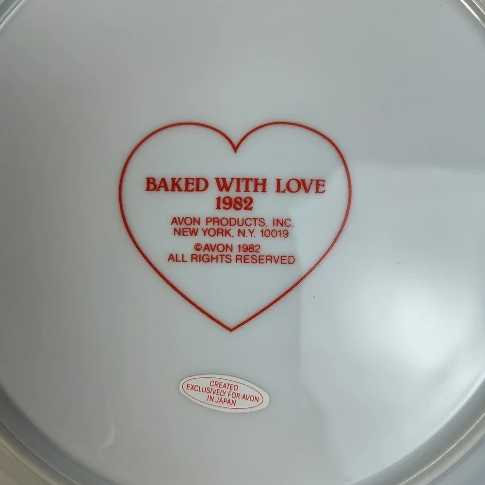 Cottagecore Avon Dessert Cookie Plate 